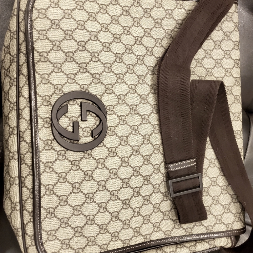 Authentic Gucci Large Messenger Bag - image 7